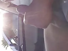 Occhiali nonna enorme cum flash!